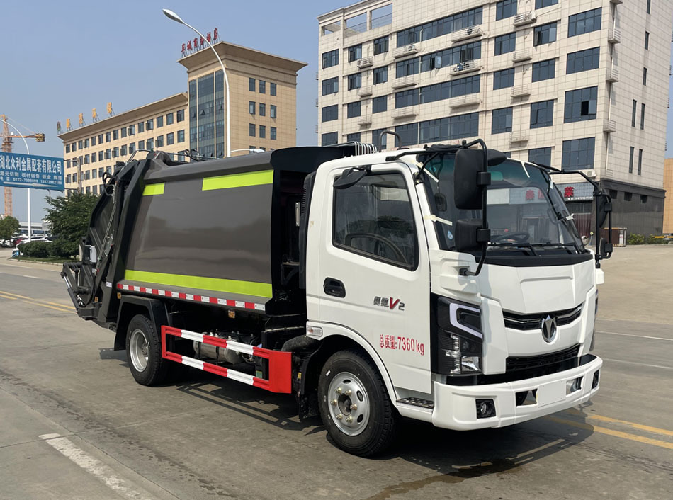 壓縮垃圾車(chē)，垃圾車(chē)，垃圾車(chē)廠家，楚勝集團(tuán)