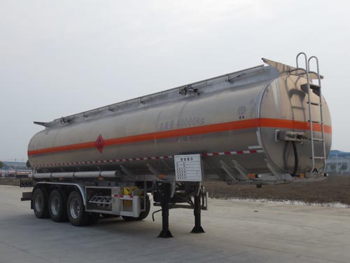 楚勝牌CSC9408GYYLC型鋁合金運油半掛車